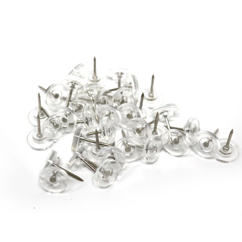 Office Furniture Online - 50 pz/scatola Puntine trasparenti in plastica