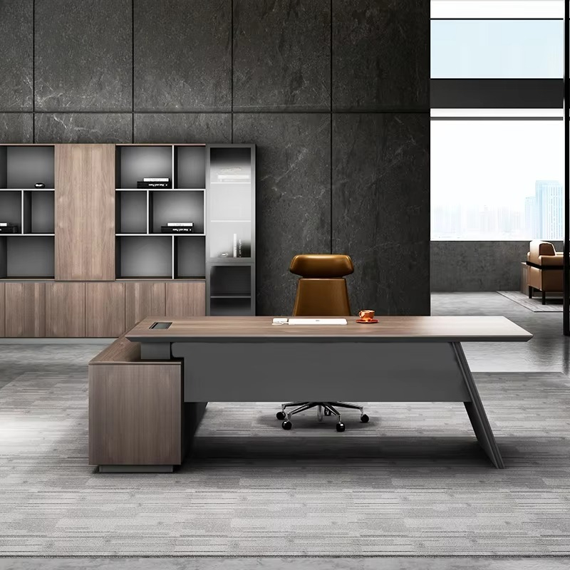 Office Furniture Factory - Scrivania Direzionale Classica per Ufficio, Mobili