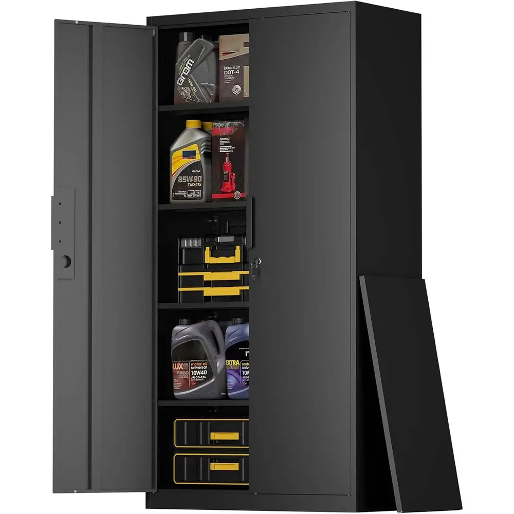 Office Storage Cabinet - Armadio Metallico Resistente con 72 Scomparti