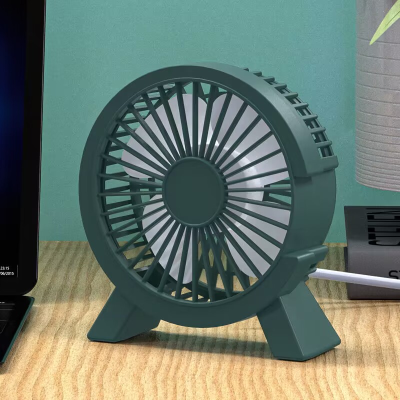 Office Furniture Design - Mini Ventilatore da Tavolo Ricaricabile USB,