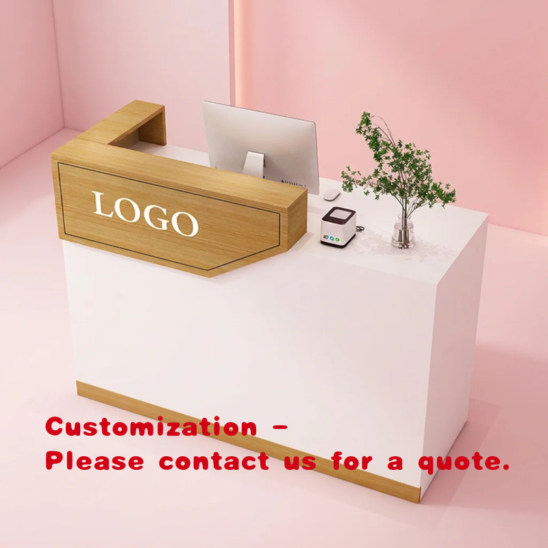 Office Furniture Design - Bancone Reception in Legno Personalizzato per