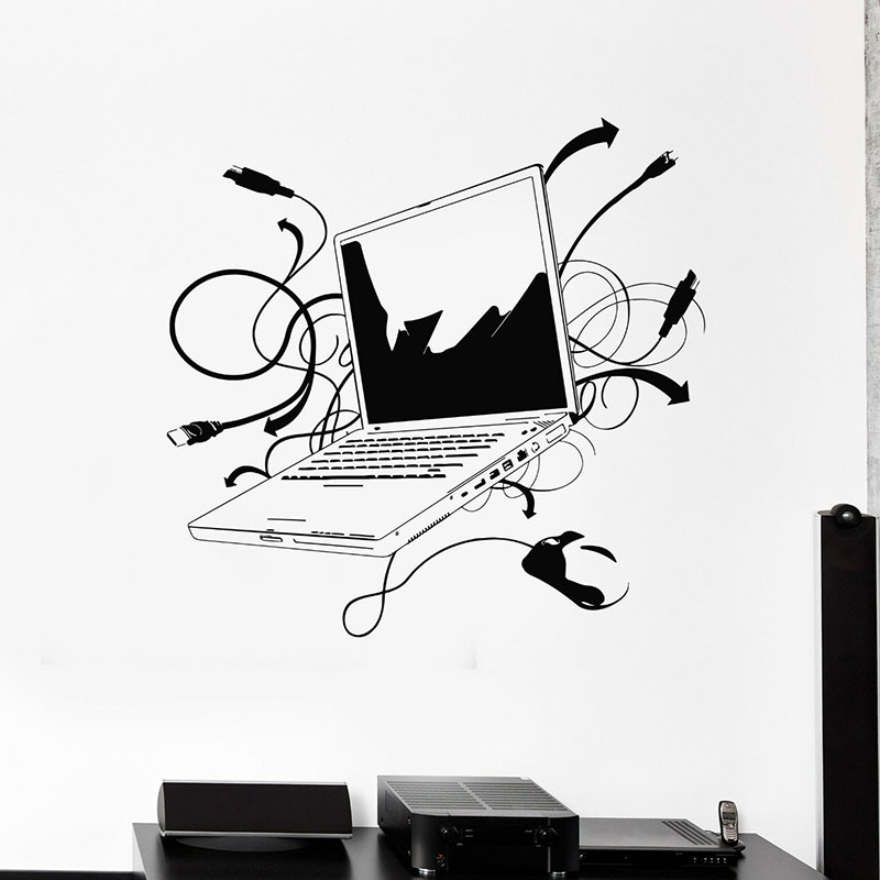 Office Furniture Online - Adesivo da parete per laptop Computer