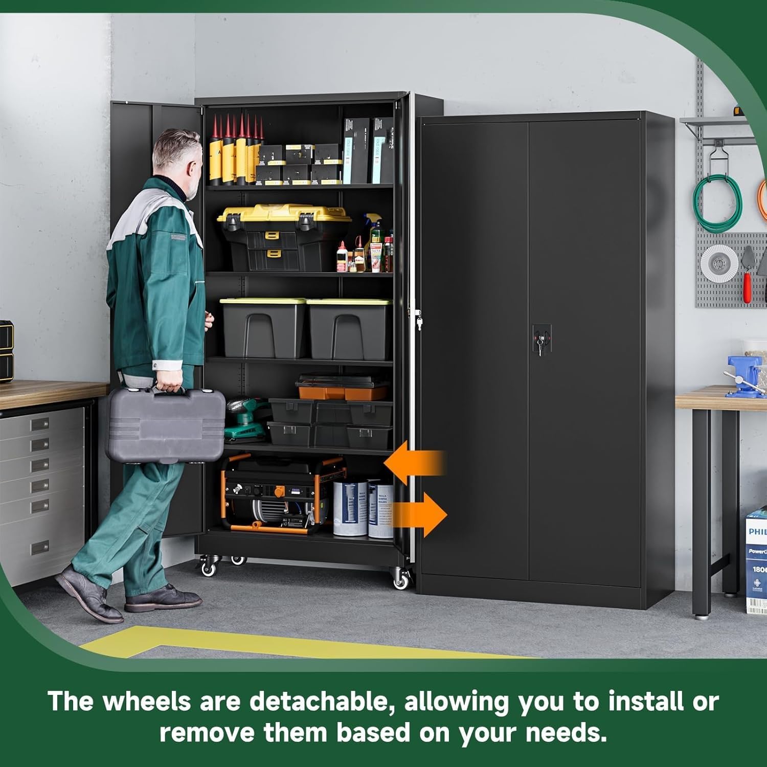 Armadio Portautensili in Metal - Office Storage Cabinet recensione e prezzo