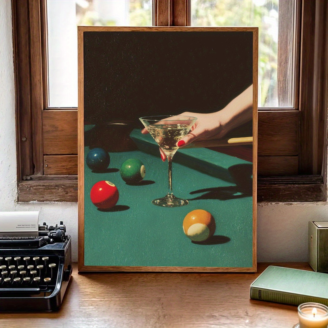 1 poster vintage da biliardo,  - Office Furniture Design recensione e prezzo