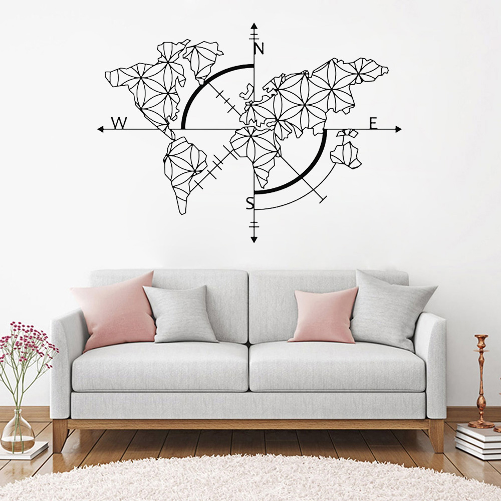 Adesivo Murale Mappamondo, Dec - Office Furniture World recensione e prezzo