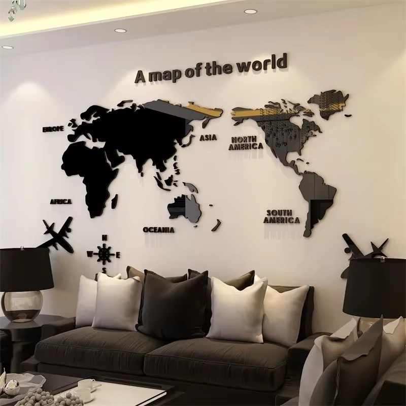 Mappa del Mondo Moderna in Acr - Office Furniture World recensione e prezzo
