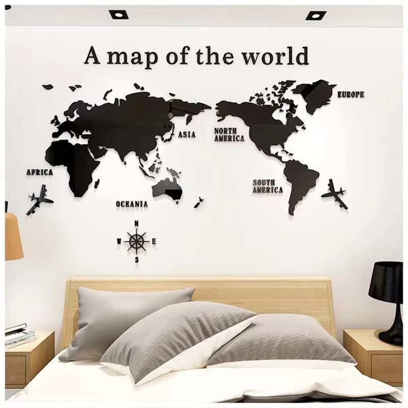 Mappa del Mondo Moderna in Acr - Office Furniture World recensione e prezzo