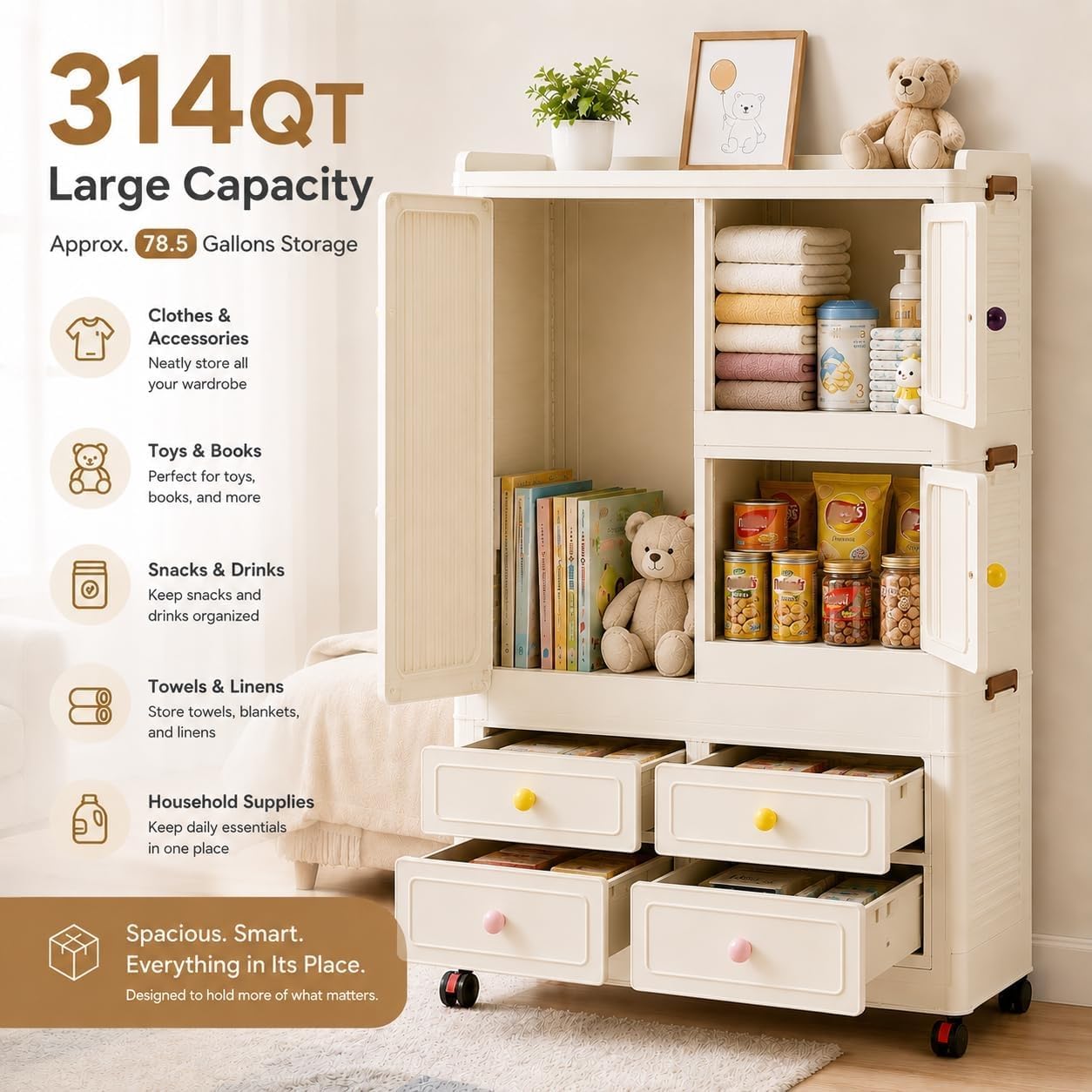 Armadio Pieghevole con Ruote B - Office Storage Cabinet recensione e prezzo