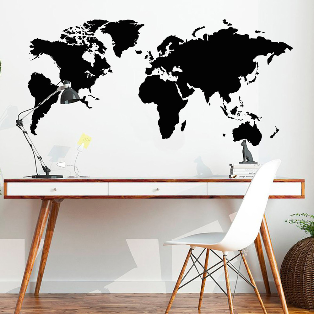 2021 New World Map wall sticke - Office Furniture World recensione e prezzo