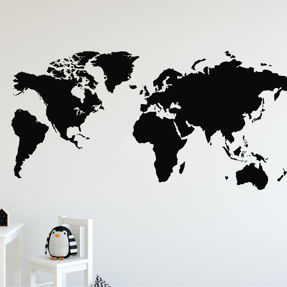 2021 New World Map wall sticke - Office Furniture World recensione e prezzo