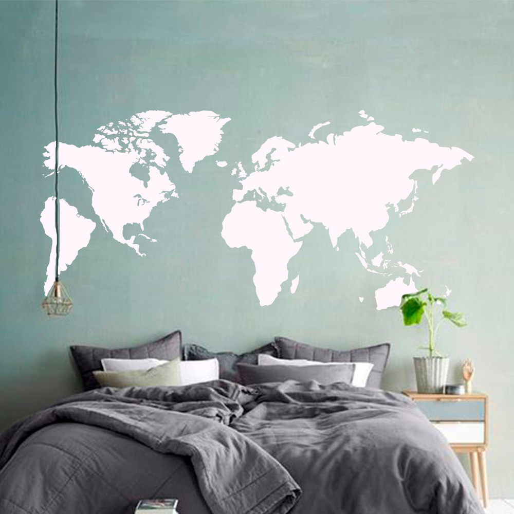 2021 New World Map wall sticke - Office Furniture World recensione e prezzo