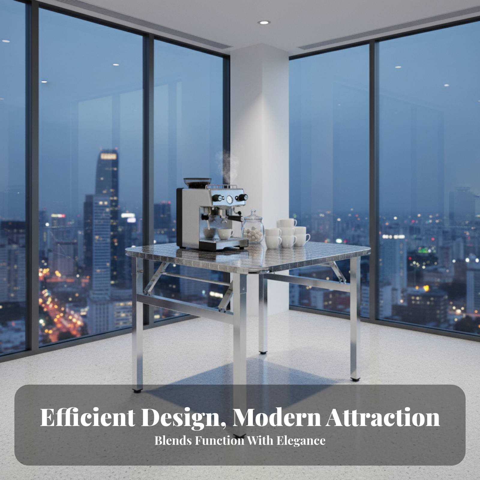 Tavolo Pieghevole Rettangolare - Office Furniture Design recensione e prezzo