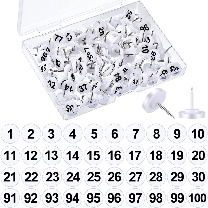 100 spille numerate per mappe  - Office Furniture Online recensione e prezzo