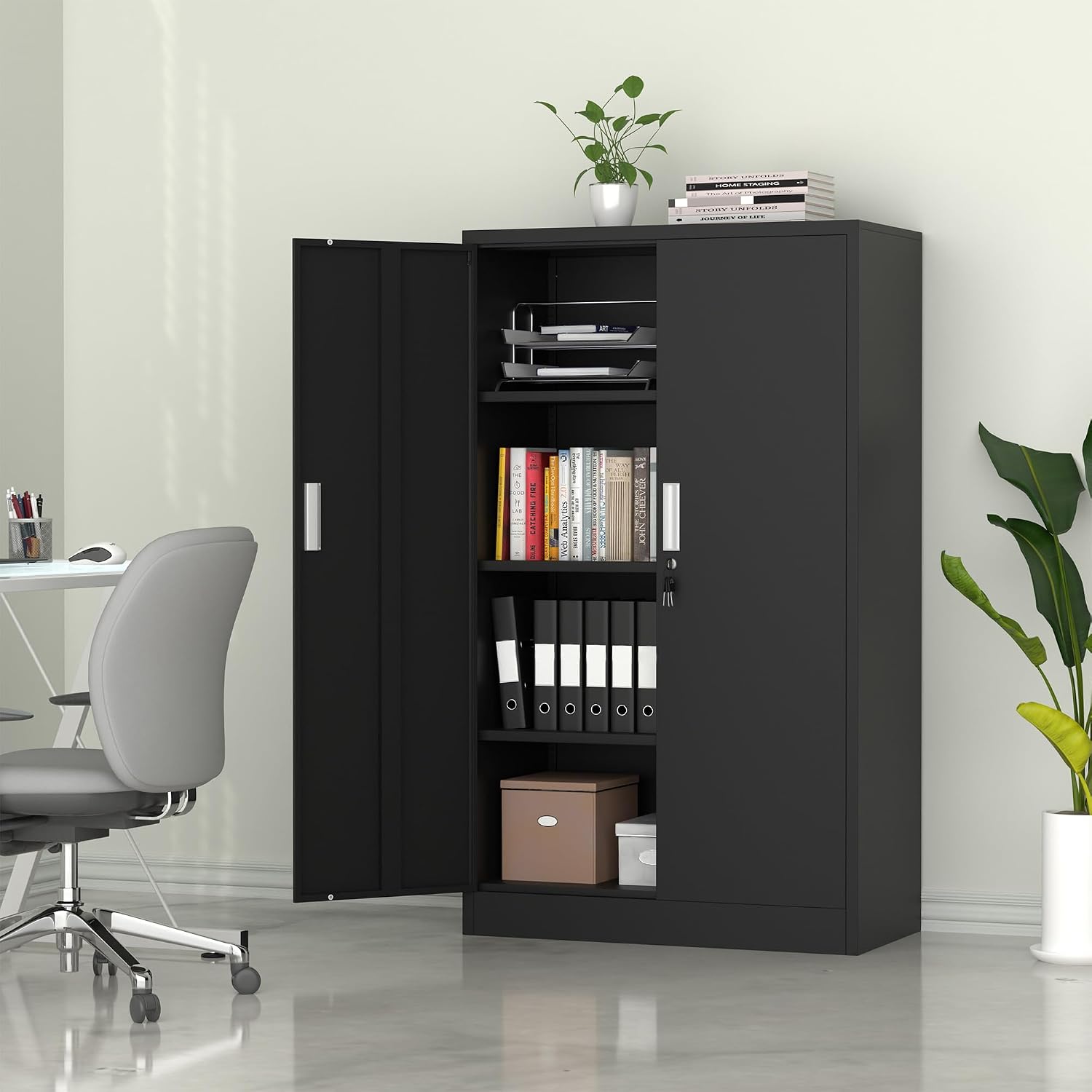 Armadio Metallico con Serratur - Office Storage Cabinet recensione e prezzo